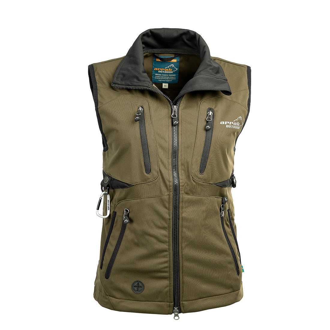 Arrak Ladies Acadia Softshell Vest - Olive – DogSport Gear