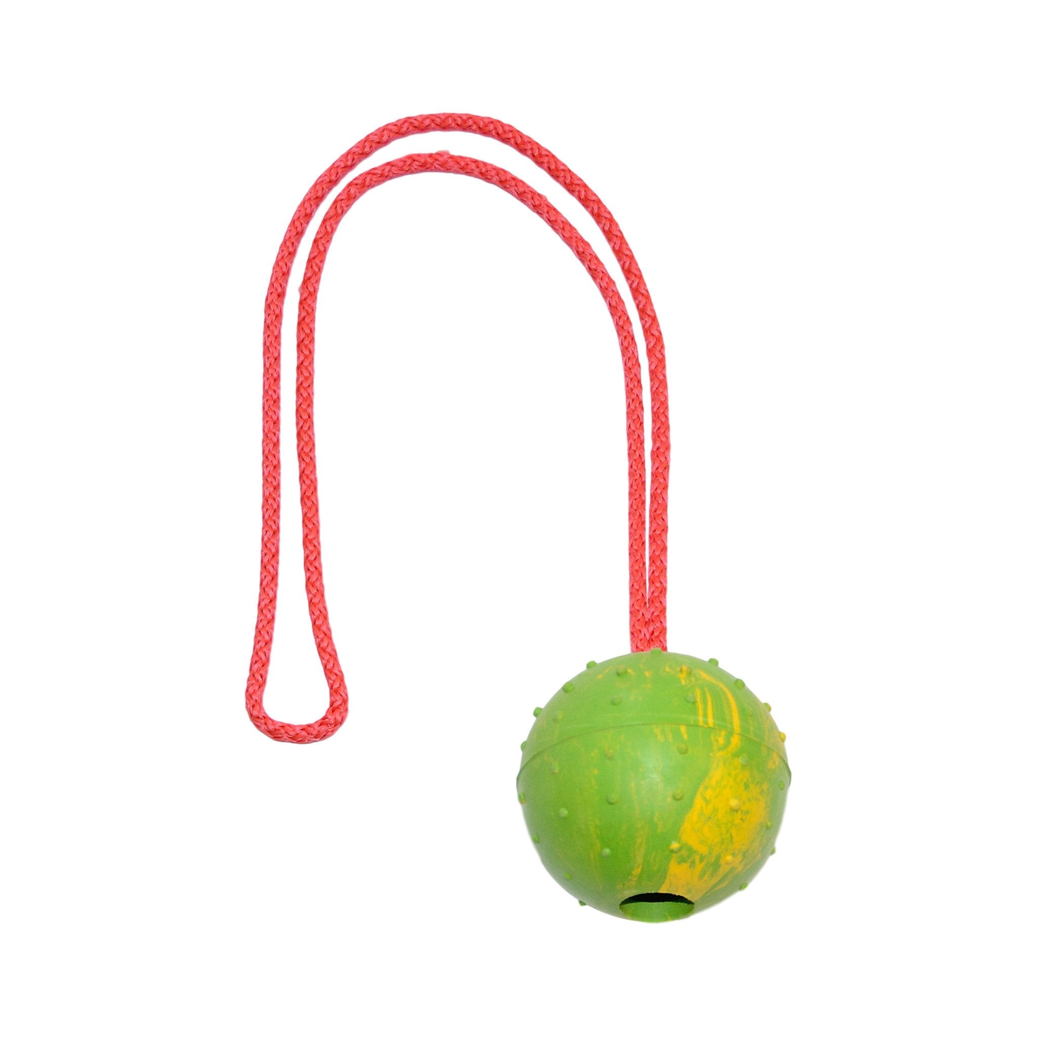 K9 Ball with Rope-Activity Dog Toy