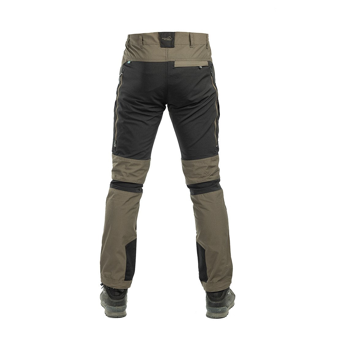 Arrak Mens Active Stretch Pants Forest Brown