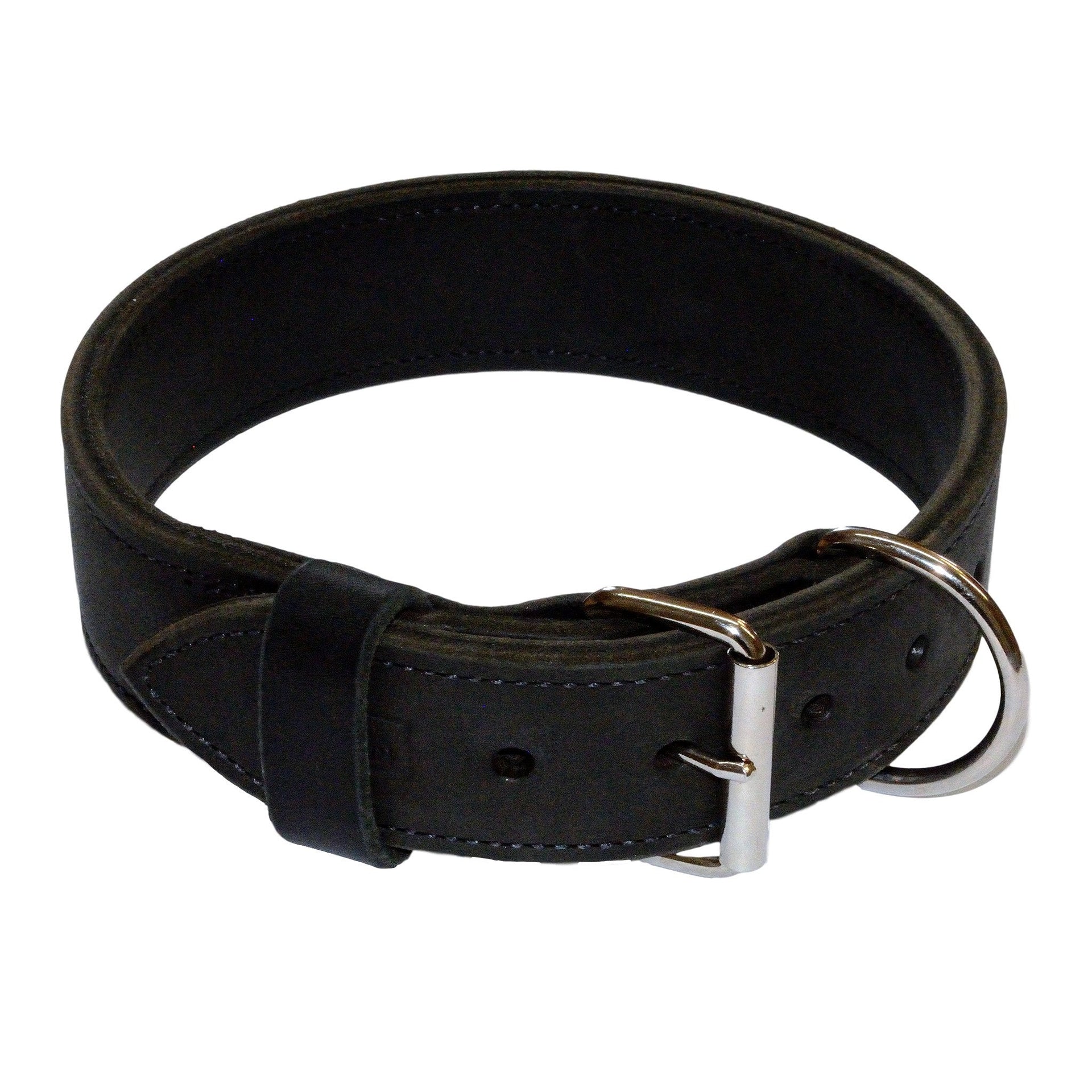 Boston Leather 1 inch Wide K-9 Collar